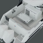 Wellcraft 28 series aft configurations lounge g